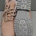 Eagsouni Mens Womens Snow Boots Warm Fur Lined Ankle Booties Hiking Trekking Trail Climbing Shoes Lace Up Anti-Slip Waterproof Working Outdoor Backpacking Boots, Size 38