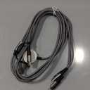 3 in 2 USB C Cable for Apple Watch Charger, Type C/Lightning for iPhone 16 Charger,Multi Charging Cable Cord,Portable Travel Essentials Designed for iWatch Ultra/SE/10-1 & iPhone Series-6ft/2Pack