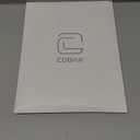 CoBak Case for 6" E-Reader - PU Leather Smart Cover with Auto Sleep/Wake & Hand Strap, not Compatible with Kobo Clara, Black Glitter