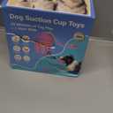 Interactive Dog Toys Tug of War,Dog Puzzle Toy Squeaky for Medium Small Breed Mental Stimulation,Indestructible Food Dispensing Dog Toy to Keep Busy,Red Yellow