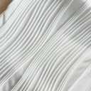 QJQ Women's Halter Tops Twist Front Slit Backless Cute Summer V Neck Tank Top Vacation Outfits (White, M)