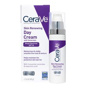 CeraVe Day Cream, Face Moisturizer with SPF 30, Daily Retinol Cream, 1.76oz