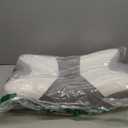 Cervical Neck Pillow for Pain Relief - Ergonomic Side Sleeper Pillow for Neck Support, Cooling Memory Foam Pillows for Sleeping, Contour Pillow Orthopedic Bed Pillow for Back Stomach Sleepers (White & Grey)