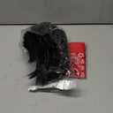 Pirate Captain Costume Wig for Men Women Cosplay Halloween Party Costume Props Bandana Braid Beads Accessories (Black)