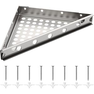 Floating Corner Shower Bench Kit-Customizable Appearance Corner Bench Seatin (leg12 x12 xHypotenuse17)
