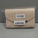 Larcenciel Clutch Purse for Women, Trendy Envelope Evening Handbag Party Bag & Chain for Wedding Prom Cocktail Night Vacation