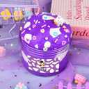 9 Packs Lucky Box Slime Kit - Cloud Butter & Clear Slime, Crunchy Slimes for Kids, Non Sticky, Party Favors, Goodie Bag Stuffers, 8-12 Year Old Girls Boys Birthday Gift Ideas Cute Stuff