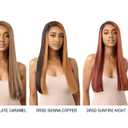Outre Color Bomb Synthetic HD Lace Front Wig - INANNA, Long Straight Hair Wigs with High Heat Resistant Wigs (DRSDSIECP)
