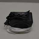 Gaiatop Mini Space Heater, Lightweight PTC Ceramic Fast Heating 500W Energy Efficient for Indoor Use, Overheating & 45 Tip-Over Protection, Portable Desk Electric Heaters for Office Home Black