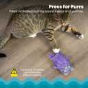 Catstages Purr Pillow Cat Toy Plush Cat Toy with Touch-Activated Purr for Calming Cats & Kittens