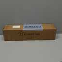 KAMANINA Bronze Curtain Rods for Windows 72 to 144 Inch, Long Curtain Rod 32 to 144 Inches (2.6-12ft), 6/8 In Splicing Adjustable Single Drapery Rod with Twisted Cage Finial