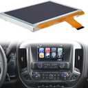 8 LCD Monitor Touch Screen Glass Digitizer Navigation Radio Replacement DJ080PA-01A Fit for 2015 2016 2017 2018 Chevrolet Silverado Suburban Tahoe/GMC Yukon Sierra