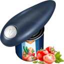 Electric Can Opener, No Sharp Edge Kitchen Can Opener, Food-Grade Safe, Arthritis-Friendly Design, Best Kitchen Gadget for Arthritis and Seniors