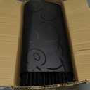 ROJASOP Shoe Rack Organizer, 8-Tier Metal Shoe Rack for Closet Entryway Garage, 26-32 Pairs Tall Shoe Boot Storage Shelf with 15 Hooks, Stackable Large Shoe Stand (Black)