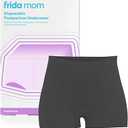 Frida Mom 8pc Postpartum Underwear, Disposable Boyshort Panties, Stretch Support, New Mom Essentials, Regular, Black 