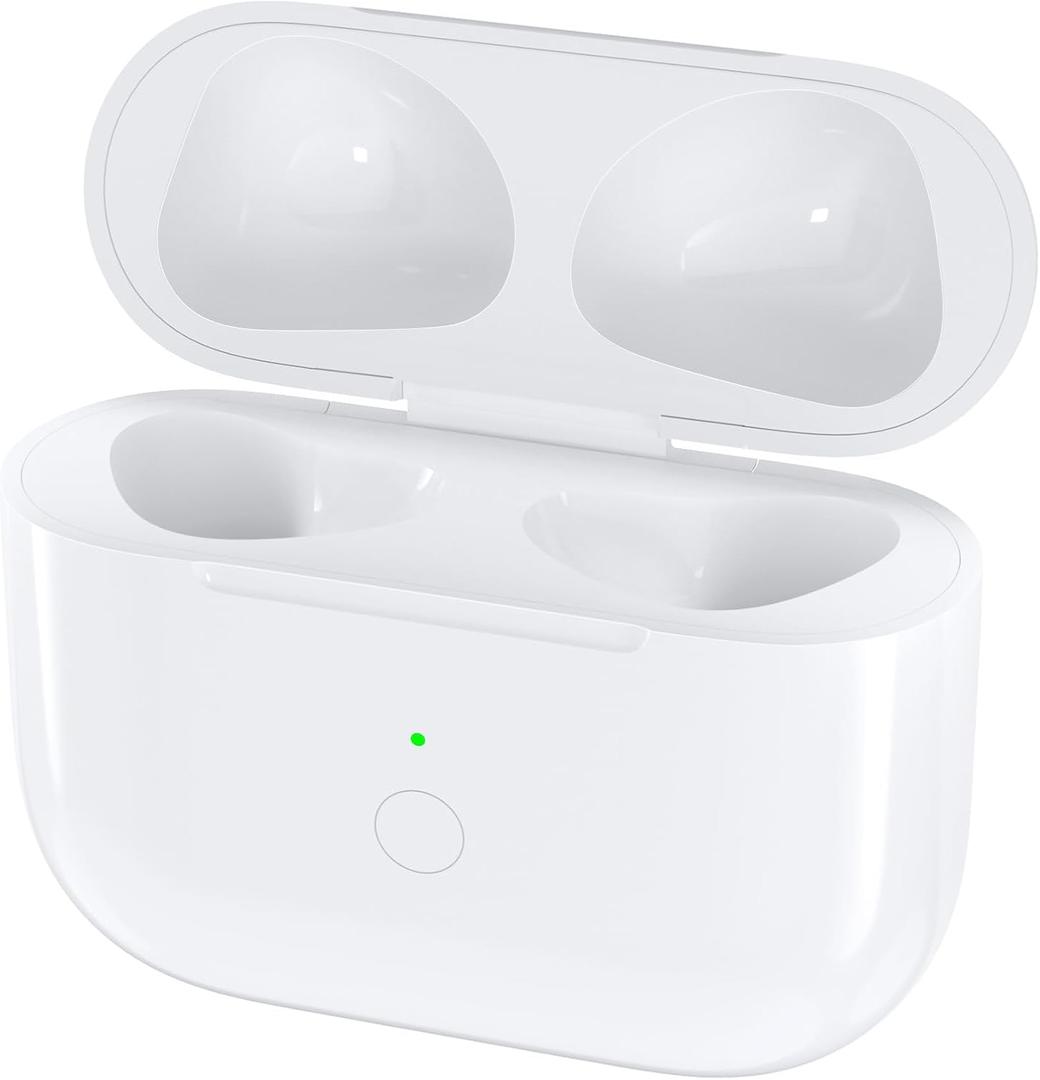 Wireless Replacement Charge Case for AirPod 3rd Generation Charging Case, Air Pod Charging Cases Only with Bluetooth Pairing Sync Button, Replacement Air Pods 3rd Generation case