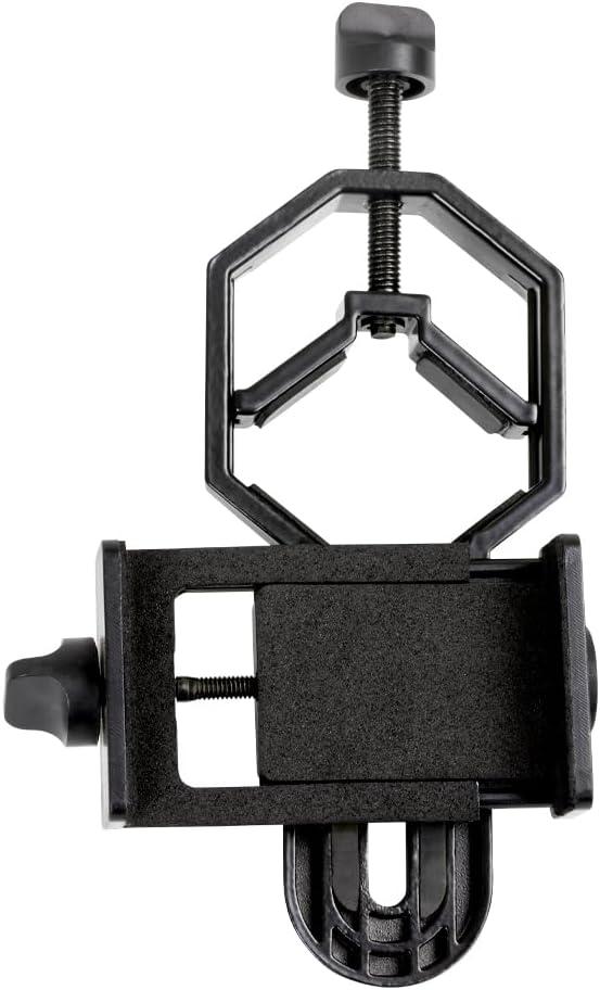 Celestron  Smartphone Adapter for Telescope, Binoculars & Spotting Scopes  Capture Images & Video Through Your Optics  Simple, Durable, Metal Body - Compact and Travel-Friendly