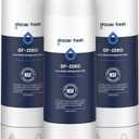 GLACIER FRESH Water Filter Replacement for Sub-Zero 4204490, 4290510, 9030868 Refrigerator Water Filter, 3 Pack (Black)