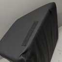 Massage Table Bolster Pillow for Leg Support,Durable 30D Foam with Easy-Clean PUCover,Trapezoidal Elevating Leg Wedge for Physical Therapy 20.4 x 18.5 x 9 Inch(Black)