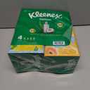 Kleenex Lotion Facial Tissues with Coconut Oil, 4 Cube Boxes, 60 Tissues Per Box, 3-Ply (White)