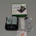 DINOSTRIKE 2X 6200mWh Controller Battery Pack Rechargeable Compatible with Xbox One【RGB Charging Station】【Extended USB C Cable】 Rechargeable Battery for Xbox Series S/ X