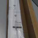 Top Down Bottom Up Cellular Shades Cordless Honeycomb Blinds for Indoor Windows, for Windows Size (34" W  64" H) Colour (White - Light Filtering)