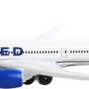 Daron Toy Airplane United Airlines Die-Cast Metal Model Airplane Toy with Plastic Parts for Kids Ages 3+