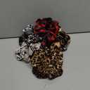 10-Piece Animal Print Satin Hair Scrunchies for Women & Girls, Cute No Damage Hair Ties Stylish Ponytail Holders, Fashion Rubber Bands for Womens Thin/Thick Hair (Multi Pattern)