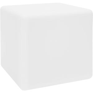 16" Inch LED Light Cube Stools Chair w/Remote Control RGB 16 Colors Rechargeable