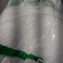 CozyLux Soft Supportive Bed Pillows for Side and Back Sleepers, Oeko-Tex Certified Down Alternative Filling, Hotel Quality Fluffy Sleeping Pillow, Queen Size Set of 1, White, 18" x 28"