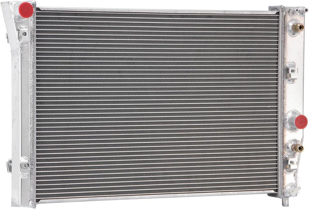 3 Row Radiator Compatible with 1997-2004 Chevy Corvette Z06 C5 350 5.7L V8 Automatic 1998 1999 2001 2002 2003 Aluminum Radiators (3-Row)