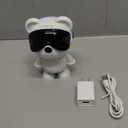 Dzcctvipc-Cute Bear-2K Wireless-Smart Robot-Home Security - Camera,Nanny & Pet Motion Monitor,Baby Cry Detection Alarm,Privacy Mode,5G Dual-Band,PanTilt,Full HD Night Vision,24/7 Recording,2-Way Audio (white)