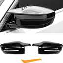 Mirror Caps Fitment for BMW 2PCS-Set (Gloss Black, G20 G21 G30 G31 G32 GT G11 G12 G14 G15 G16)