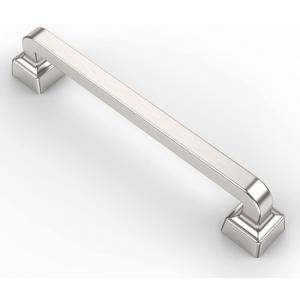 Asidrama 10 Pack 5 Inch Brushed Satin Nickel Kitchen Cabinet Handles, Cabinet Pulls Kitchen Cabinet Hardware for Cupboard Drawer Pulls (5" Hole Center128mm)