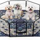 PUPIBOO Washable Pee Pads for Dogs & Cats 54x 54 Super Absorbent Reusable Puppy Training Pads - 100% Waterproof, Leak-Proof, Non-Slip Pet Pads for Housebreaking, Whelping & Indoor Floor Protection