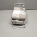 DriftAway Buffalo Plaid Check Curtains Woven Plaid Pattern Lined Blackout Thermal Insulated Window Curtain Grommet 2 Layers 2 Panels 52 Inch by 96 Inch Taupe