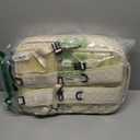 WONHOX Travel Vacuum Storage Backpack with Air Pump Vacuum Seal Compression Space Saver Bags Clothing Vacpack 18x14x8 inches Travel Bag Carry on Personal item Laptop Work Backpacks Women Men Beige