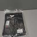 YYA Black Tank Bathing Suit Cover Up for Women Sleeveless Beach Swimsuit Cover Up Dress for Women Chemise Lingerie, Large