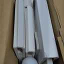 Pooqla 4 FT Marquee Light Up Letters, Marquee LED Lights 4 Feet Tall, Giant Letter Sign Big Mosaic Letters for Balloons Birthday Party Anniversary Wedding Decorations, Warm White Letter E