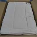NPBAG 50 Pack 15'' X 16'' Natural Cotton Tote Bags, Lightweight Blank Bulk Cloth bags with 1pc of PTFE Teflon Sheet