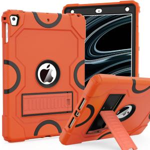 Case for iPad 6th / 5th Generation (9.7 Inch, 2018/2017 Model), Heavy Duty Shockproof Rugged Protective Case for iPad 9.7 Inch 2018/2017 (Orange)