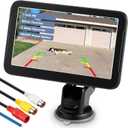 Backup Camera Monitor Only - 7 Inch HD Image Back up Camera Screen for Cars Trucks SUVs Vans RVs Trailers Campers, Dashboard/Windshield Installation, 12V/24V, Camera Not Included (7 Inch)