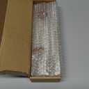 Pickmesh 8 Pcs Christmas Drink Stirrers Glass Gingerbread Man Cocktail Stirrers Reusable Stir Swizzle Sticks Hot Cocoa Bar Supplies Chocolate Decoration for Home Office Bar Restaurant