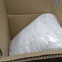 DUMOS Queen Size Ultra Soft Mattress Topper, Viscose Derived from Bamboo, Pillow Top Mattress Pad with Stretchable Pockets, Breathable Cooling Topper for Back Pain Relief