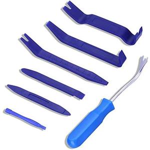 7pcs Car Trim Removal Tool Car Pry Tool Kit, Door Panel Clip Removal Set for Vehicle Dash Radio Audio Installer