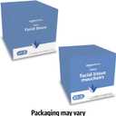 Amazon Basics Facial Tissues with Lotion, 2-Ply, 1350 Count (18 Packs of 75), Cube Box 