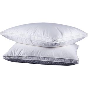 Guvar Feather and Down Pillows for Sleeping(2 Pack), King(20inx36in) - White Goose Down Feather Bed Pillow Inserts, 100% Cotton Cover, Lightweight, Fluffy Sleeping Pillows for All Sleepers