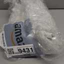 H.VERSAILTEX Waffle Bath Mat Super Absorbent Boho Bath Mat Non Slip Bath Rugs for Bathroom Floor Machine Washable Dry Fast Bathroom Rugs with Tassels (17 x 24 Plus 17 x 24 Inches, Ivory White)