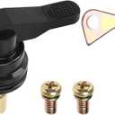 The Lord of the Tools 1 Set Carburetor Choke Switch Accessories Manual Handle Choke Switch Replacement Compatible with DELLORTO PHVA PHVB PHBN Motorcycle with Screw Gasket 53015