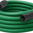 Flexzilla Colors SwivelGrip Garden Hose 5/8 in. x 50 ft., Lightweight All-Weather Water Hose, Durable and Flexible, Leak-Free Connections, Forest Green